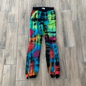 Cotton Citizen Neon Tie-Dye Track Pants